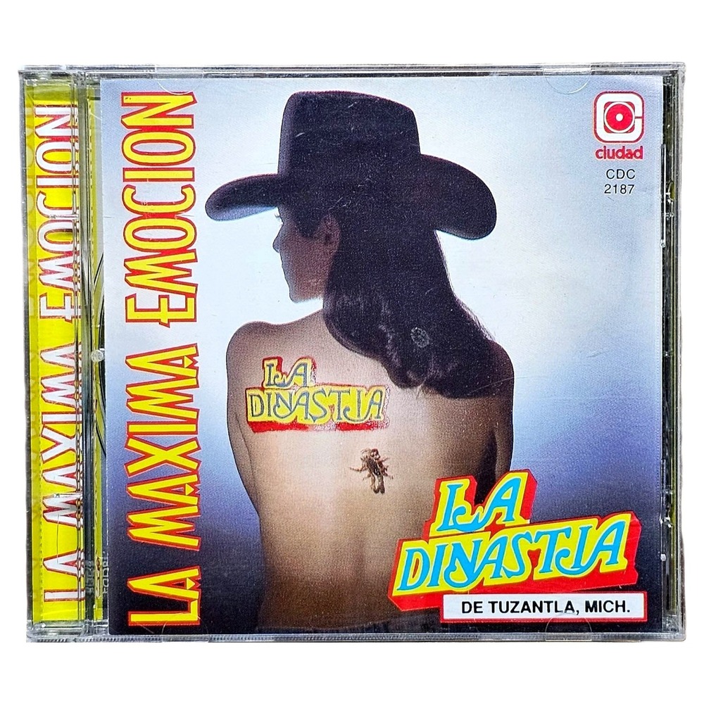 La Dinastia de Tuzantla Mich Maxima Emocion CD 1998 Tejano Ranchera EUC
